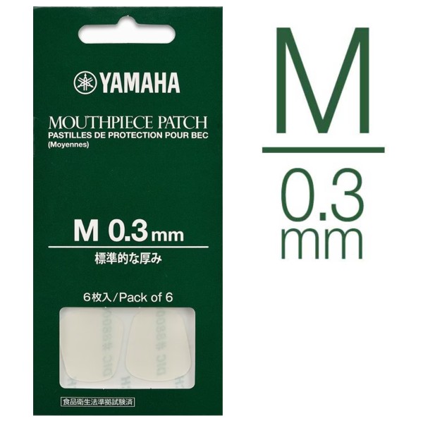 Yamaha Bissgummis (M) transparent 0,3 mm