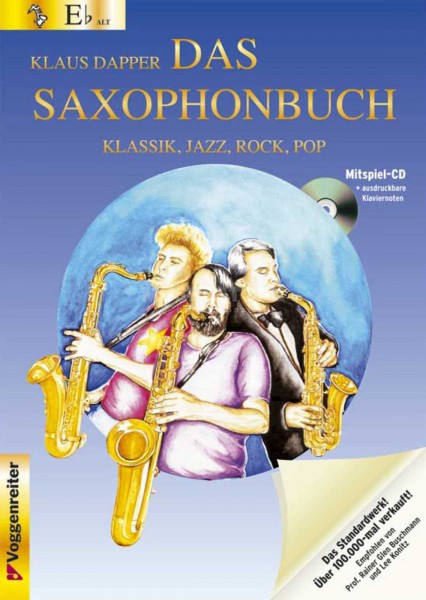 Klaus Dapper - Das Saxophonbuch (Altsaxophon) in Eb Band 1