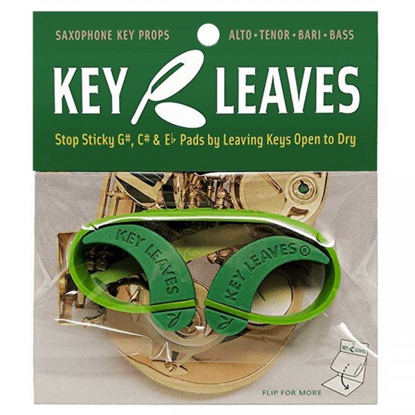 Key Leaves Gummi-Klappenkeile für Saxophon