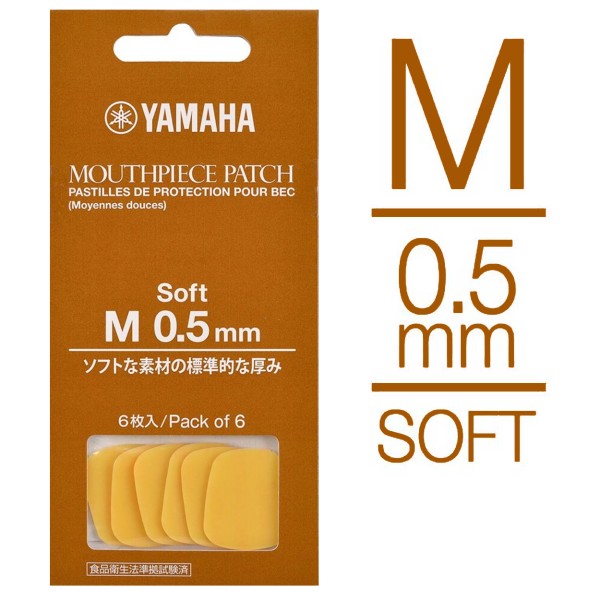 Yamaha Bissgummis Soft (M) 0,5 mm