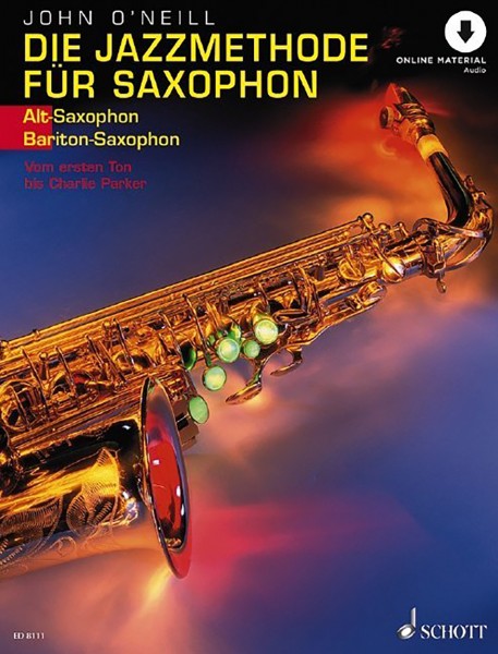 Die Jazzmethode für Saxophon (Altsaxophon/Baritonsaxophon)