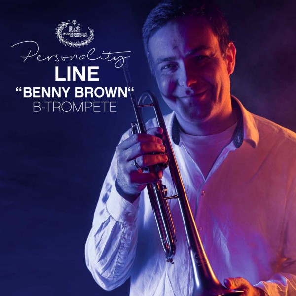 B&S B-Trompete Personality PBB 'Benny Brown' Goldlack matt